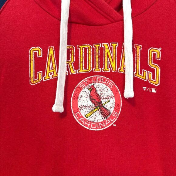 St. Louis Cardinals STL Fanatics Hooded Sweatshirt Size XL - Picture 4 of 8